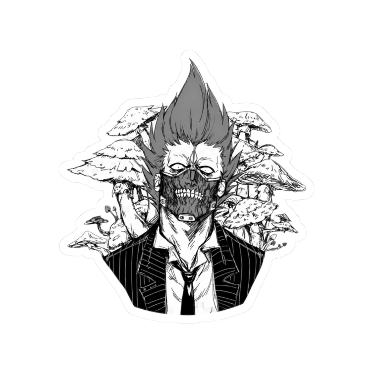 Dorohedoro - En Mushroom (black and white version) - alternate angle 3, merchandise