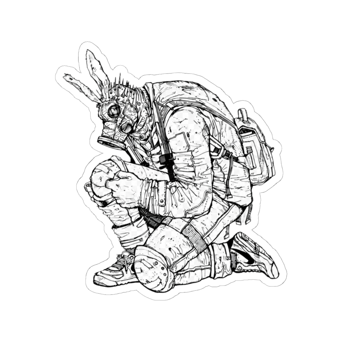 Kaiman Bunny Design | Dorohedoro - alternate angle 1, merchandise